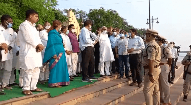 गंगा उद्वह योजना की प्रगति का लिया जायजा