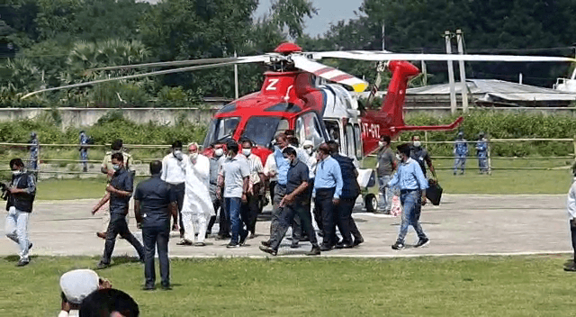 गंगा उद्वह योजना की प्रगति का लिया जायजा
