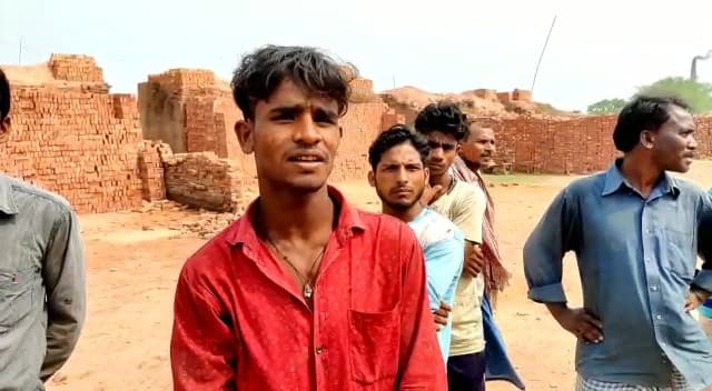 ईंट भट्ठा का दीवार गिरने से दो मजदूर की मौत..मची अफरातफरी
