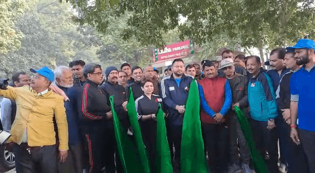 AIDS DAY पर आयोजित जागरूकता रैली में DY.CM तेजस्वी ने की मार्मिक अपील..