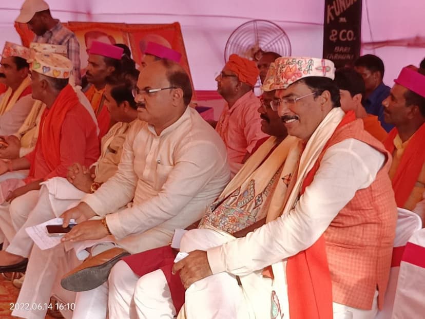 गरीब कल्याण जनसभा का आयोजन, BJP नेताओं ने गिनाईं उपलब्धियां