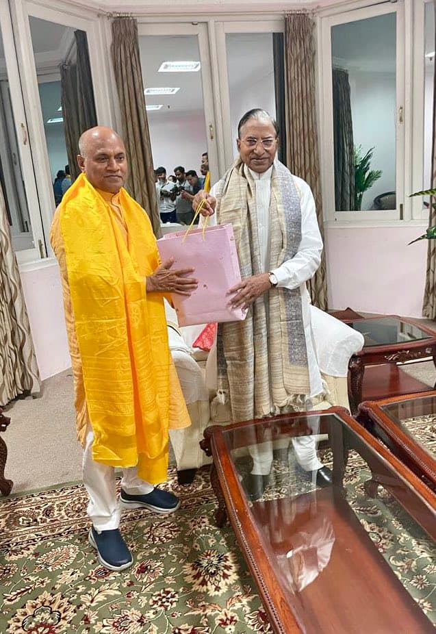 गंगटोक में किया प्राकृतिक खेती का अवलोकन...राज्यपाल से भी की मुलाकात