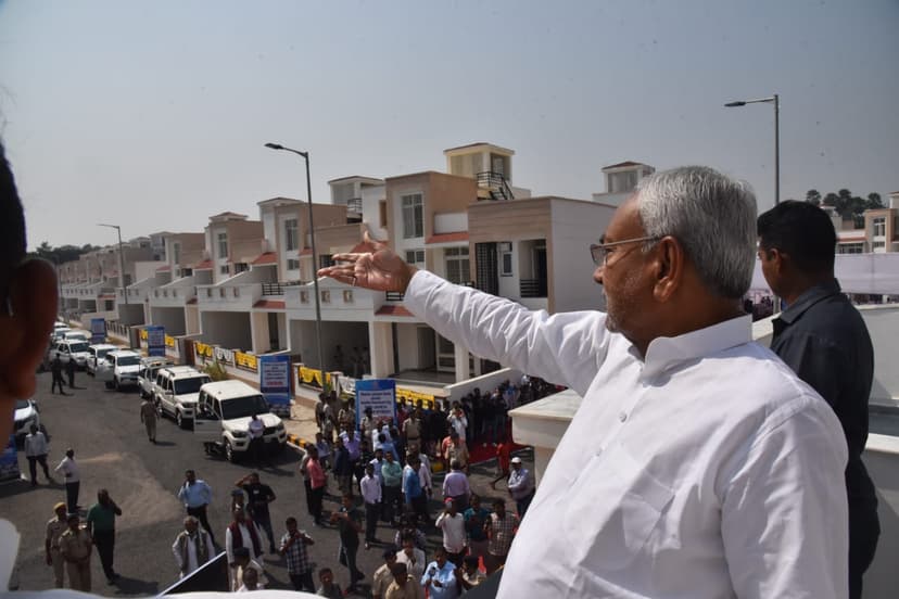 CM नीतीश ने हाईटेक विधायक आवास का किया उद्घाटन, देखिए तस्वीरों में