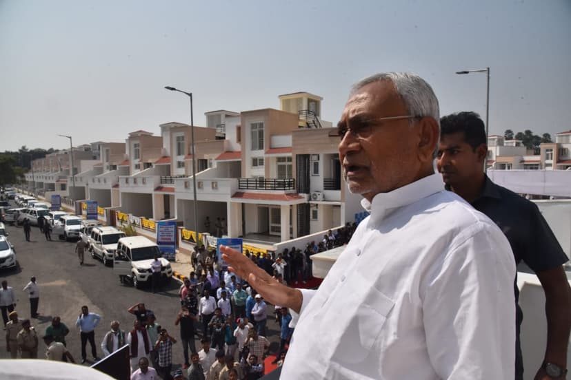 CM नीतीश ने हाईटेक विधायक आवास का किया उद्घाटन, देखिए तस्वीरों में
