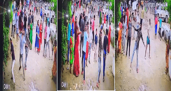नीलेश मुखिया का शव पहुंचते ही भड़के समर्थक, जमकर किया बवाल, पूर्व डिप्टी मेयर के घर पर की तोड़फोड़
