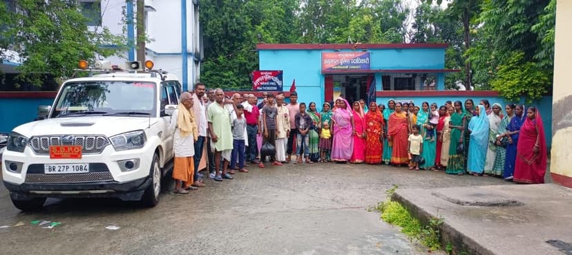 NAWADA में ग्रामीणों ने SDPO कार्यालय घेर लिय़ा..जानिए मामला