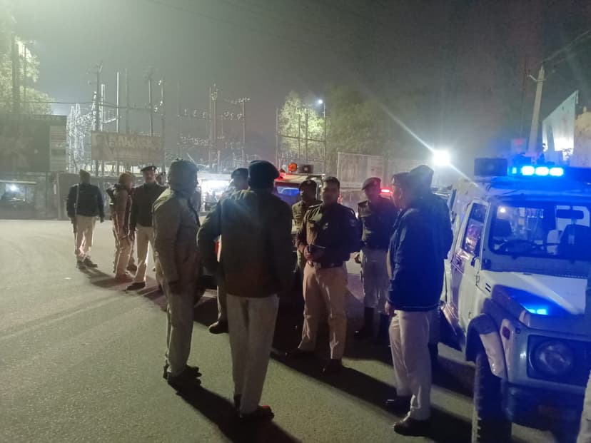 IPS आशीष भारती के रात्रि गश्ती में निकलते ही अपराधियों में मचा हड़कंप..