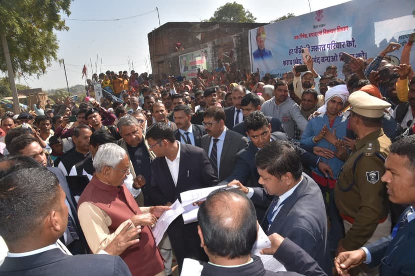 तस्वीरों के जरिए देखिए CM नीतीश कुमार की कैमूर यात्रा ..