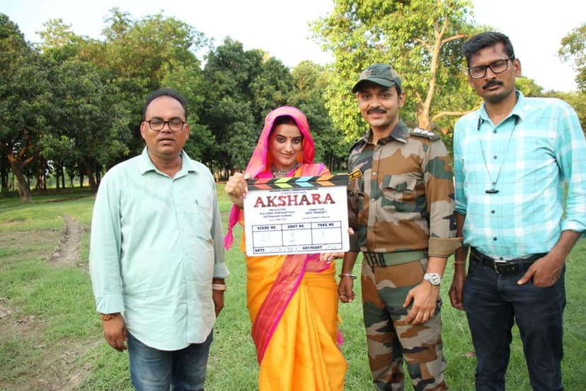 गोरखपुर में फिल्म की शूटिंग शुरू, बॉक्स ऑफिस पर दिखेगा भोजपुरी क्वीन का जलवा