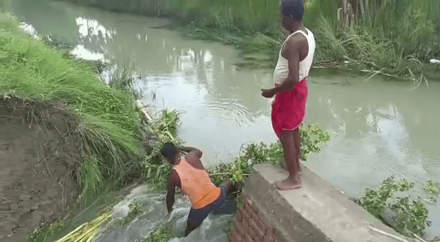 तो दूसरी तरफ नहर का बांध टूटने से फसलें बर्बाद,अधिकारियों पर लगा लापरवाही का आरोप
