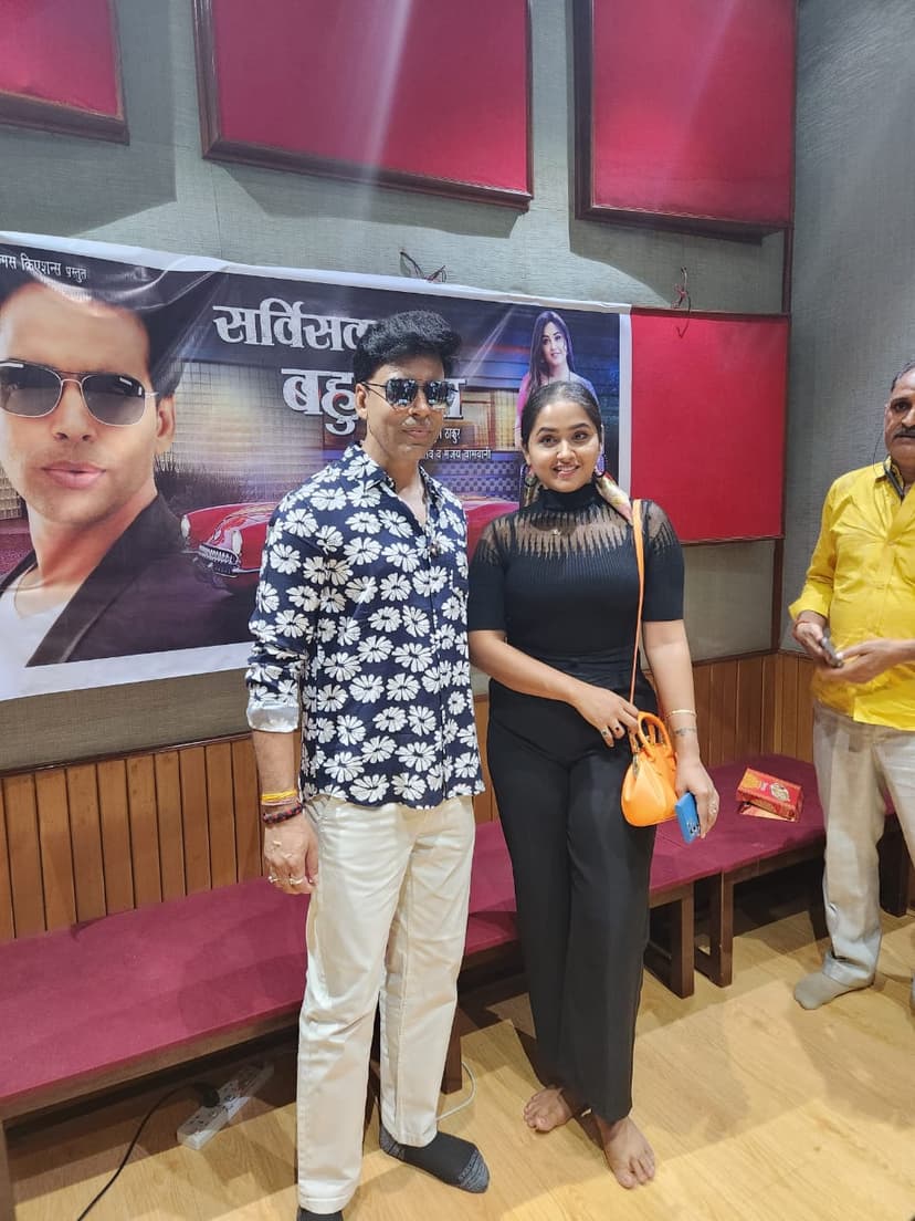 आनंद ओझा संग मचायेंगी धमाल, भोजपुरी फैंस उत्साहित