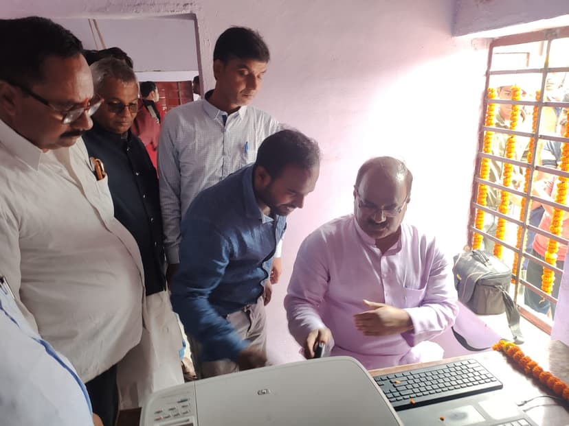 BJP MLC सुनील चौधरी ने बिरौल प्रखंड के अरगा-उसरी पंचायत में कई योजनाओं का किया उद्घाटन, लोगों ने किया पूरजोर स्वागत