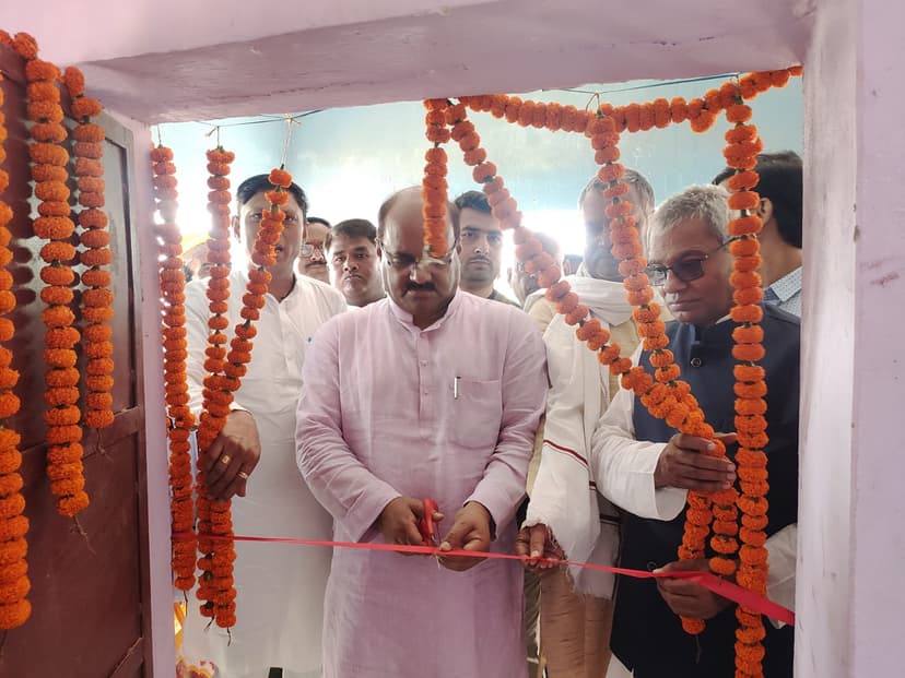 BJP MLC सुनील चौधरी ने बिरौल प्रखंड के अरगा-उसरी पंचायत में कई योजनाओं का किया उद्घाटन, लोगों ने किया पूरजोर स्वागत