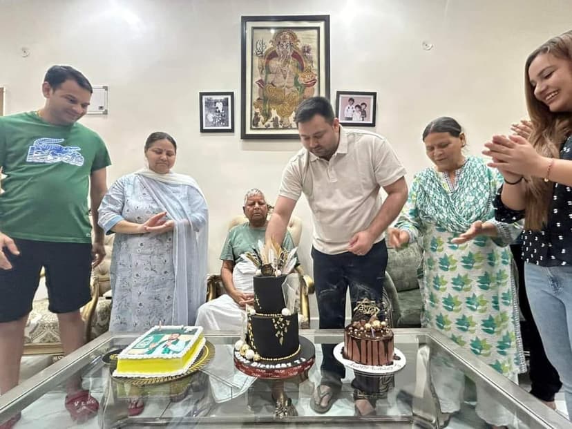नीतीश ने दी तेजस्वी को जन्मदिन की बधाई, बर्थडे पर दुल्हन की तरह सजा RJD कार्यालय