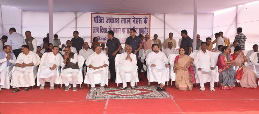 CM नीतीश सवाल-जवाब के बजाय मीडियाकर्मियों को करने लगे प्रणाम..