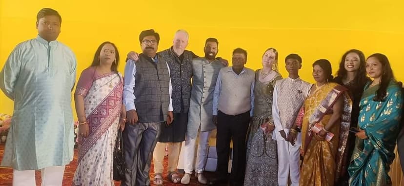 बिहारी युवक ने जीता फिरंगी महिला का दिल, पटना में की सगाई...