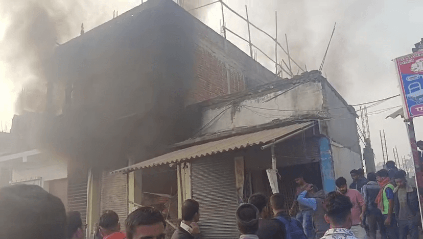 मोतिहारी के घोड़ासहन में भीषण आग,झुलसने से कई की मौत