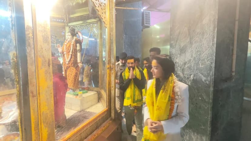 बजरंग बली का दर्शन कर लिया आशीर्वाद, एक्टर को देख फैंस उत्साहित