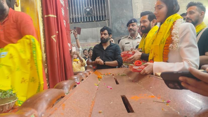 बजरंग बली का दर्शन कर लिया आशीर्वाद, एक्टर को देख फैंस उत्साहित