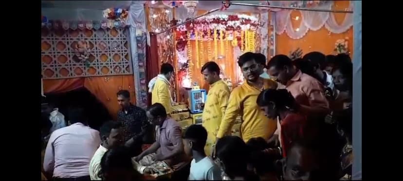 गयाजी में गणपति को 656 प्रकार के भारतीय व्यंजन से भोग..