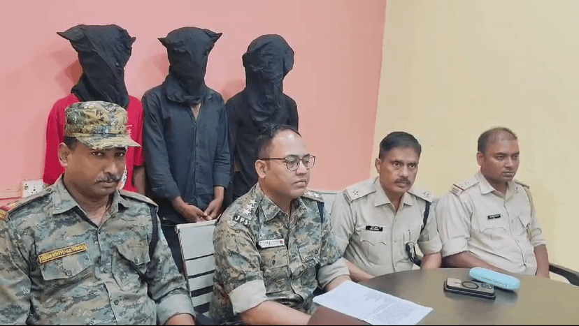 बिहार में दारू सप्लाई के लिये बाइक की चोरी, 3 अपराधी शिकंजे में