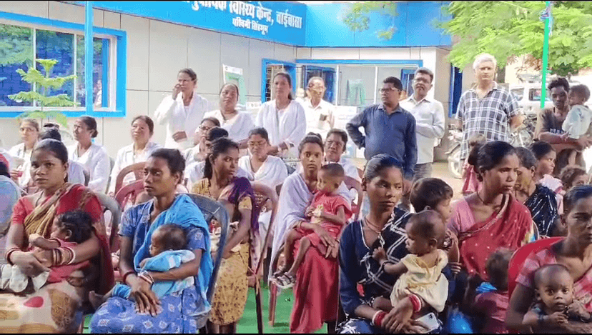 मंत्री दीपक बिरुवा ने बच्चों को पोलियो ड्रॉप पिलाया, सदर अस्पताल से अभियान का आगाज
