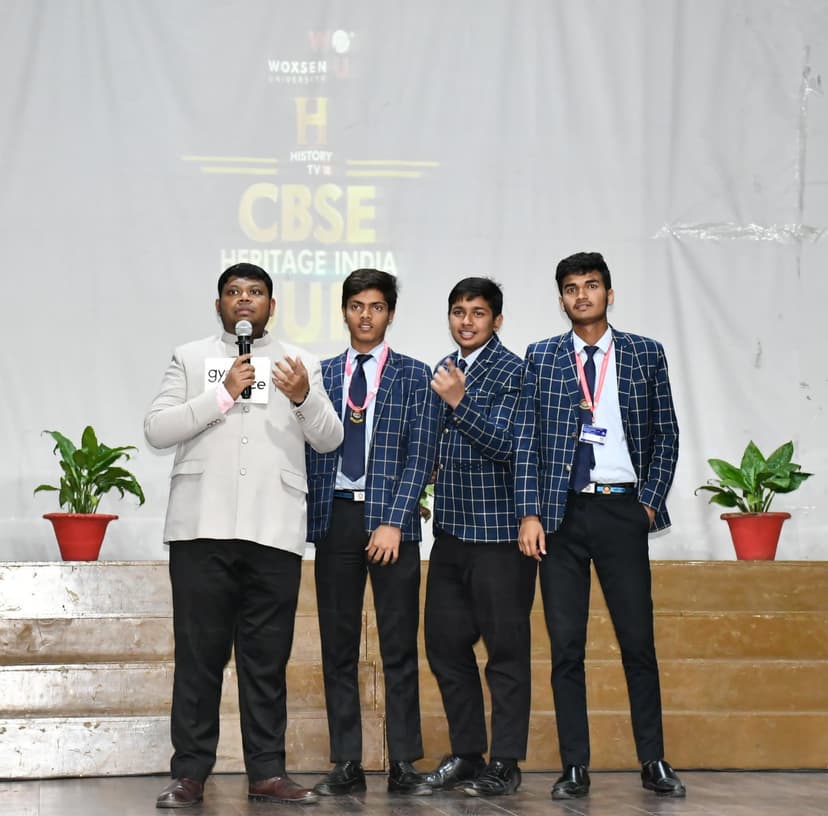 विद्या विहार आवासीय विद्यालय पूर्णिया ने CBSE हेरिटेज इंडिया क्विज़ 2024 जोनल राउंड में रचा इतिहास