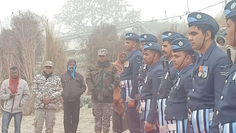 मुजफ्फरपुर का एयरफोर्स जवान लद्दाख में शहीद, गांव में पसरा मातमी सन्नाटा