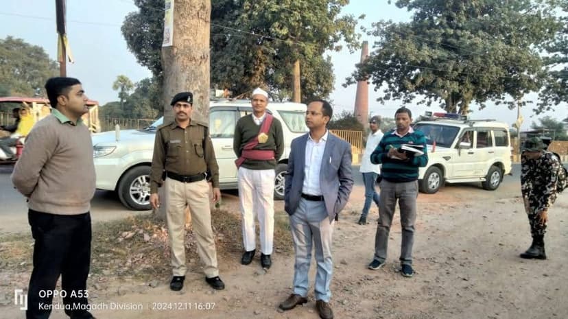 नवादा की बदलेगी सूरत, सौंदर्यीकरण और अतिक्रमण हटाने को सड़क पर उतरे डीएम