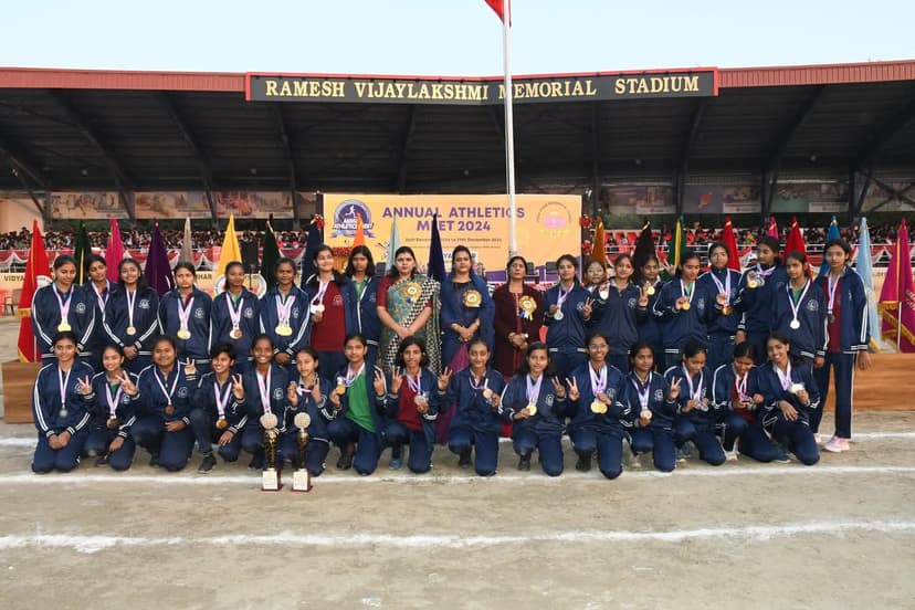 विद्या विहार आवासीय विद्यालय का वार्षिक एथलेटिक्स मीट 2024 का आयोजन, खेल भावना और नेतृत्व का दिखा संगम