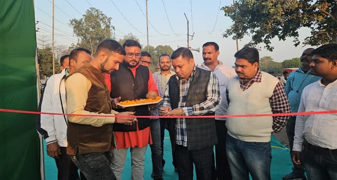 बीजेपी नेता मनीष पंकज ने स्वदेशी क्राफ्ट मेले का किया उद्घाटन, विभिन्न राज्यों के प्रसिद्ध प्रोडक्ट्स के लगाए गए स्टॉल