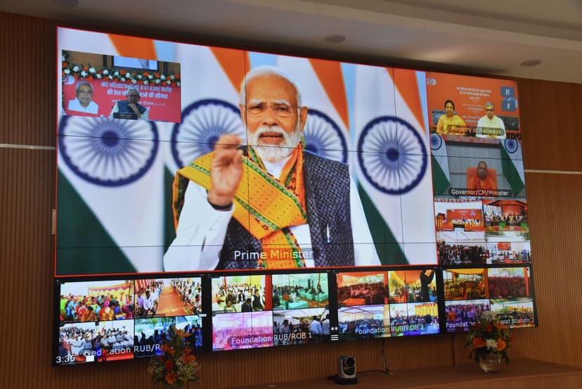 PM मोदी ने रेलवे की कई योजनाओं की दी सौगात,CM नीतीश ने जताया आभार