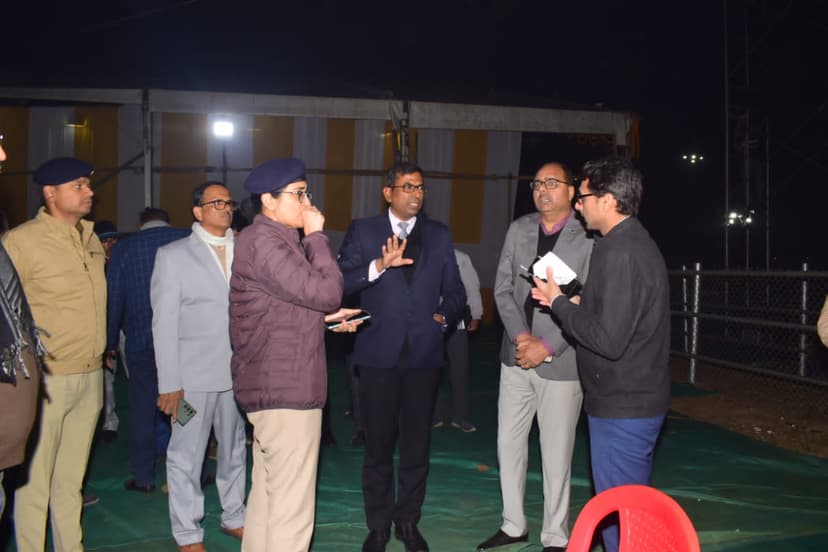 दूसरे चरण के शिक्षक नियुक्ति पत्र वितरण के लिए पटना का गांधी मैदान तैयार, आयुक्त-डीएम समेत सभी बड़े अधिकारियों ने लिया जायजा