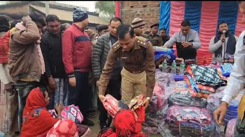 एक हजार गरीब-असहायों में बांटा कम्बल
