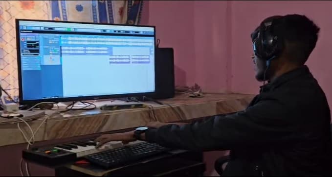 गया के छात्र के सुर ने किया श्रोताओं को झूमने पर मजबूर, सांग वायरल