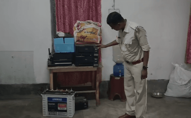 पाकुड़ में हो रही थी अवैध लॉटरी की छपाई