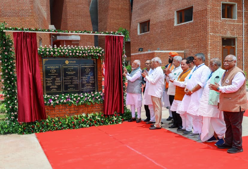 PM ने नालंदा विश्वविद्यालय के नए कैंपस का किया उद्घाटन, सीएम नीतीश ने ऐसे जताया आभार