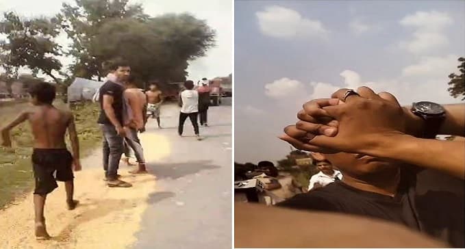 उग्र भीड़ ने गाड़ियों के फोड़े शीशे, कई राउंड हुई फायरिंग, 3 साल पहले की घटना आयी याद