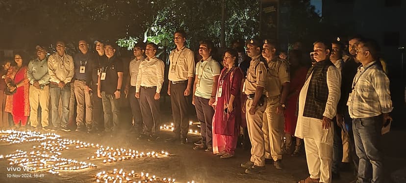 खेल विभाग की ओर से दीपोत्सव कार्यक्रम का हुआ आयोजन