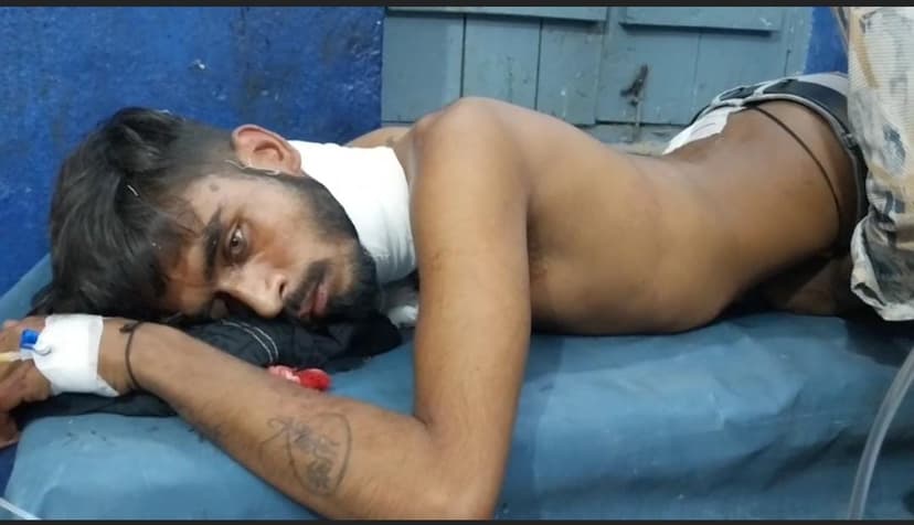 एक शख्स पर चाकू से ताबड़तोड़ जानलेवा हमला, हालत गंभीर