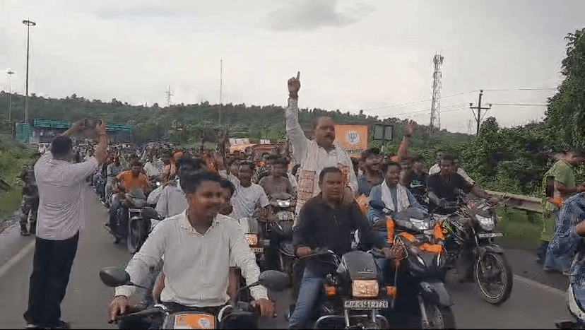 सरायकेला में चंपाई सोरेन का स्वागत, बोले- झारखंड में होगा बदलाव