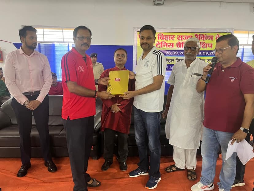 बिहार राज्य रैंकिंग टेबल टेनिस चैंपियनशिप में कर दिया कमाल