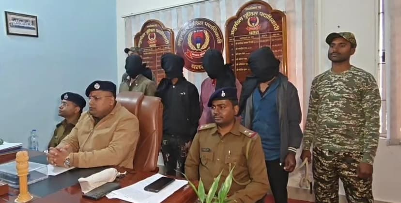 4 अपराधियों को पुलिस ने किया गिरफ्तार