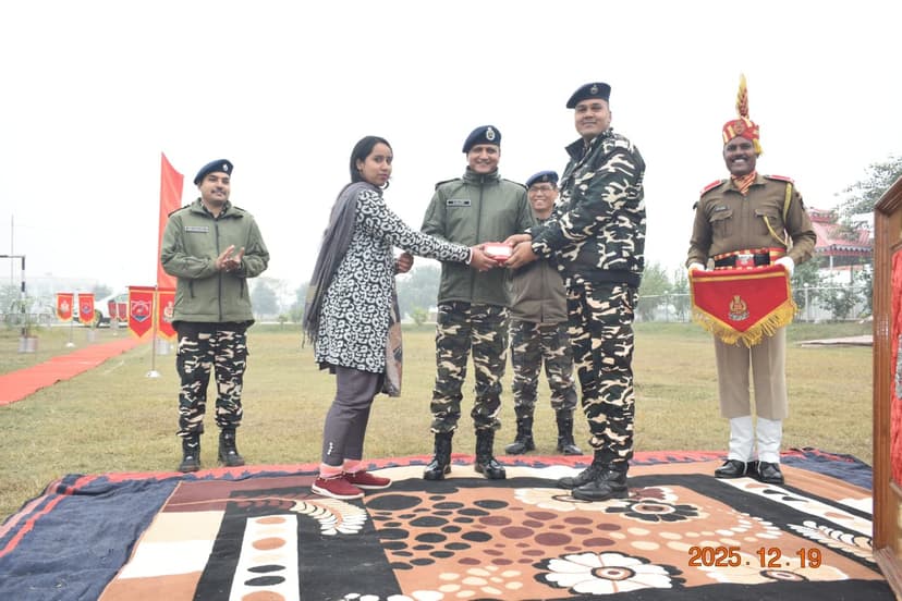 DIG संजय कुमार शर्मा बोले- आंतरिक सुरक्षा की जिम्मेदारी निभाना जवानों की प्रतिबद्धता को दर्शाता