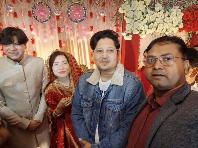 शादी के बाद मारिया पहुंची ससुराल