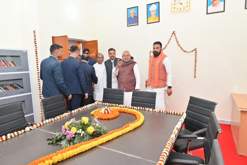 औरंगाबाद में CM नीतीश की प्रगति यात्रा, जिले को दी 554 करोड़ से अधिक की सौगात, 195 योजनाओं का किया उद्घाटन एवं शिलान्यास