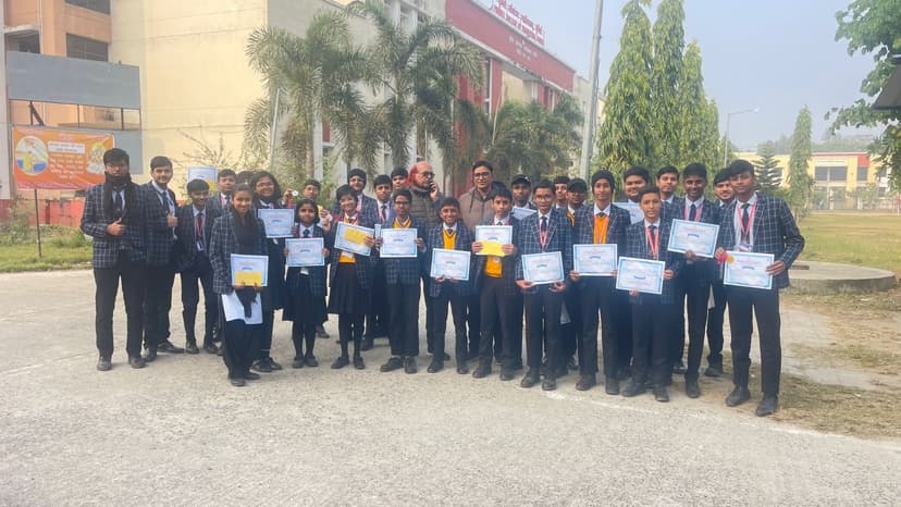 आईओक्यूएम और रामानुजन टैलेंट सर्च में विद्या विहार रेसिडेंशियल स्कूल का शानदार प्रदर्शन