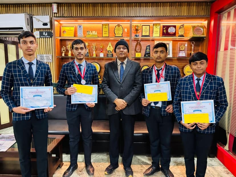 आईओक्यूएम और रामानुजन टैलेंट सर्च में विद्या विहार रेसिडेंशियल स्कूल का शानदार प्रदर्शन