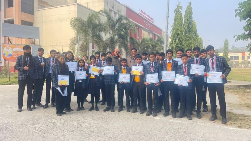आईओक्यूएम और रामानुजन टैलेंट सर्च में विद्या विहार रेसिडेंशियल स्कूल का शानदार प्रदर्शन