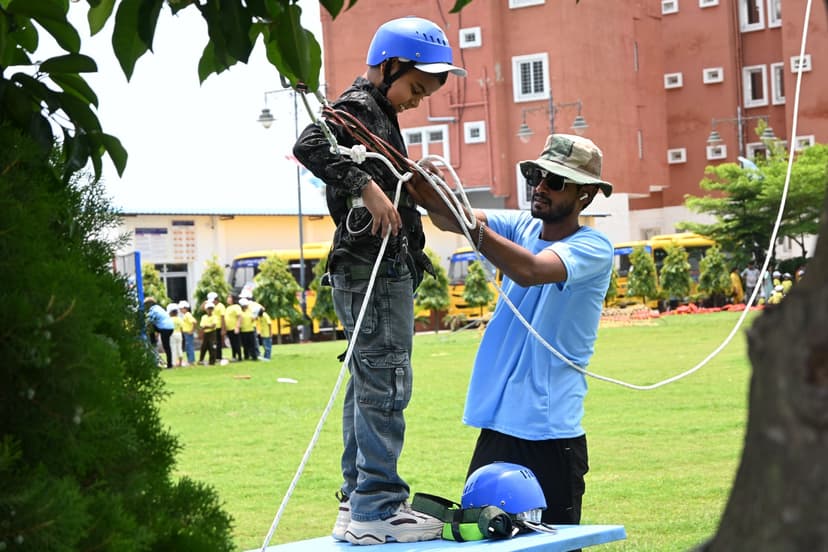 जी. डी. गोयनका पब्लिक स्कूल में रंगारंग शुरुआत